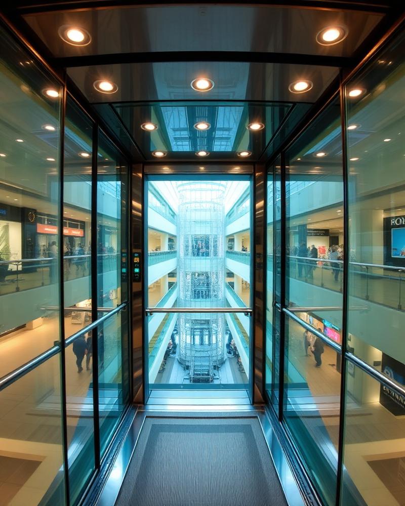 Ah&met Asansör — Panoramic glass cabin