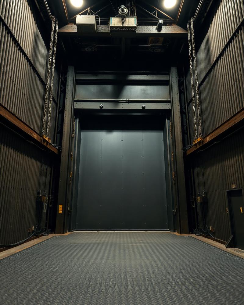 Devas Elevator — Industrial cargo cabin