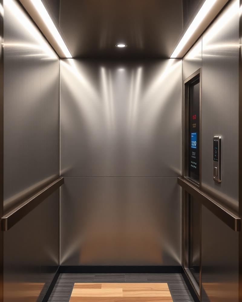 Fuji (Precision) — Premium cabin — brushed titanium