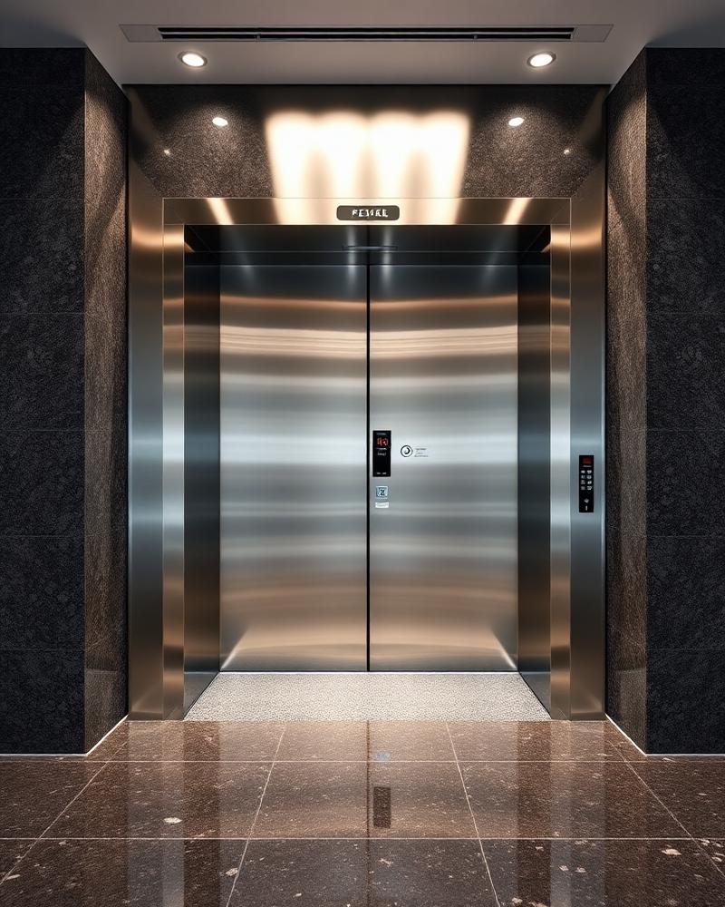 Fuji (Precision) — Minimalist lobby landing